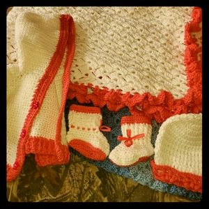 Baby girl handmade set